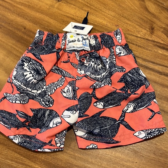 Janie & Jack Infant Swim Shorts NWT - Picture 3 of 5